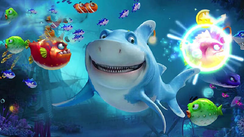 6H BET Jogo de tiro ao peixe Robot Wars